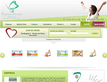 Tablet Screenshot of pharmacotecnica.com.br